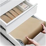 Beautyhero食器棚シート キッチン シェルフライナー 洗える 滑り止めシート 食器や調理器具のズレ防止に 引き出しシート すべり止めマット 保護シート 棚や引き出しのキズや汚れを防ぐ カット可能(ブラウン,30x300cm)