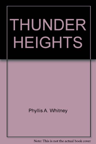 Thunder Heights 0449241432 Book Cover