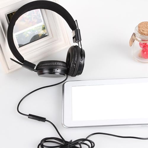 Audífonos con micrófono cable 3.5mm ajustable plegable miniatura 2