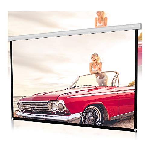 150 Zoll Beamer Leinwand HD 4K 16: 9 Tragbar Faltbar Beamer Screen Projektorleinwand Kinoleinwand Projektionswand Leinwandtuch für Heimkino,