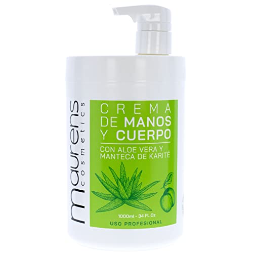 Maurens, Crema de Manos y Cuerpo. Crema Corporal para todas las zonas del cuerpo, manos, cara y...