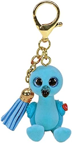 TY 2005139 William Flamingo Plush Animal, Blue, 9 CM image 2