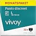 Produktbild Vivoy Pants Discreet Plus L schwarz - 32 Pants im Monatspaket (4 x 8 Stück) - bei starker Blasenschwäche und Inkontinenz