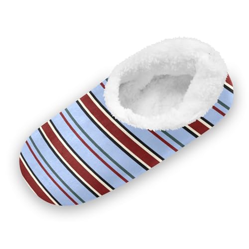 Pantoufles pour filles et garçons en coton chaud antidérapant