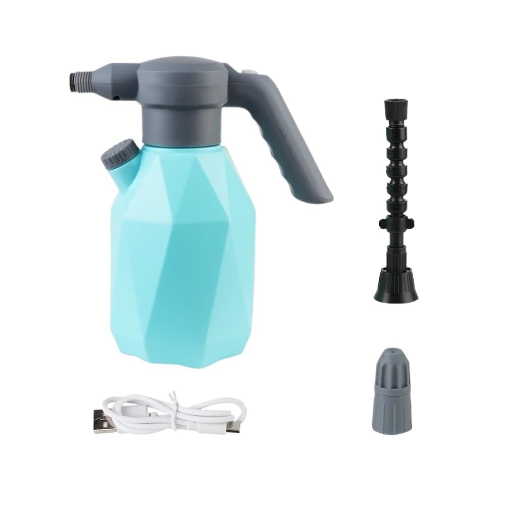 Pulvérisateur de jardin électrique 2 L - Atomiseur automatique - Vaporisateur pour plantes - 2000 mA - Recharge USB - Irrigation agricole