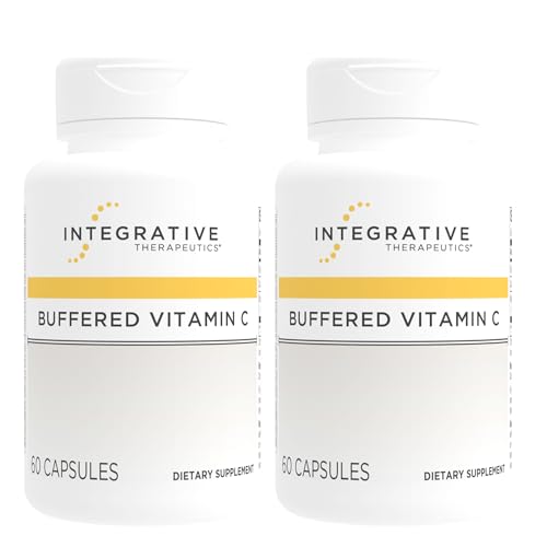 Integrative Therapeutics Buffered Vitamin C 1 000 mg - Easy Daily Immune Support with Magnesium & Calcium* - Antioxidant Support for Healthy Skin & Connective Tissues* - 60 Vegan Capsules 2