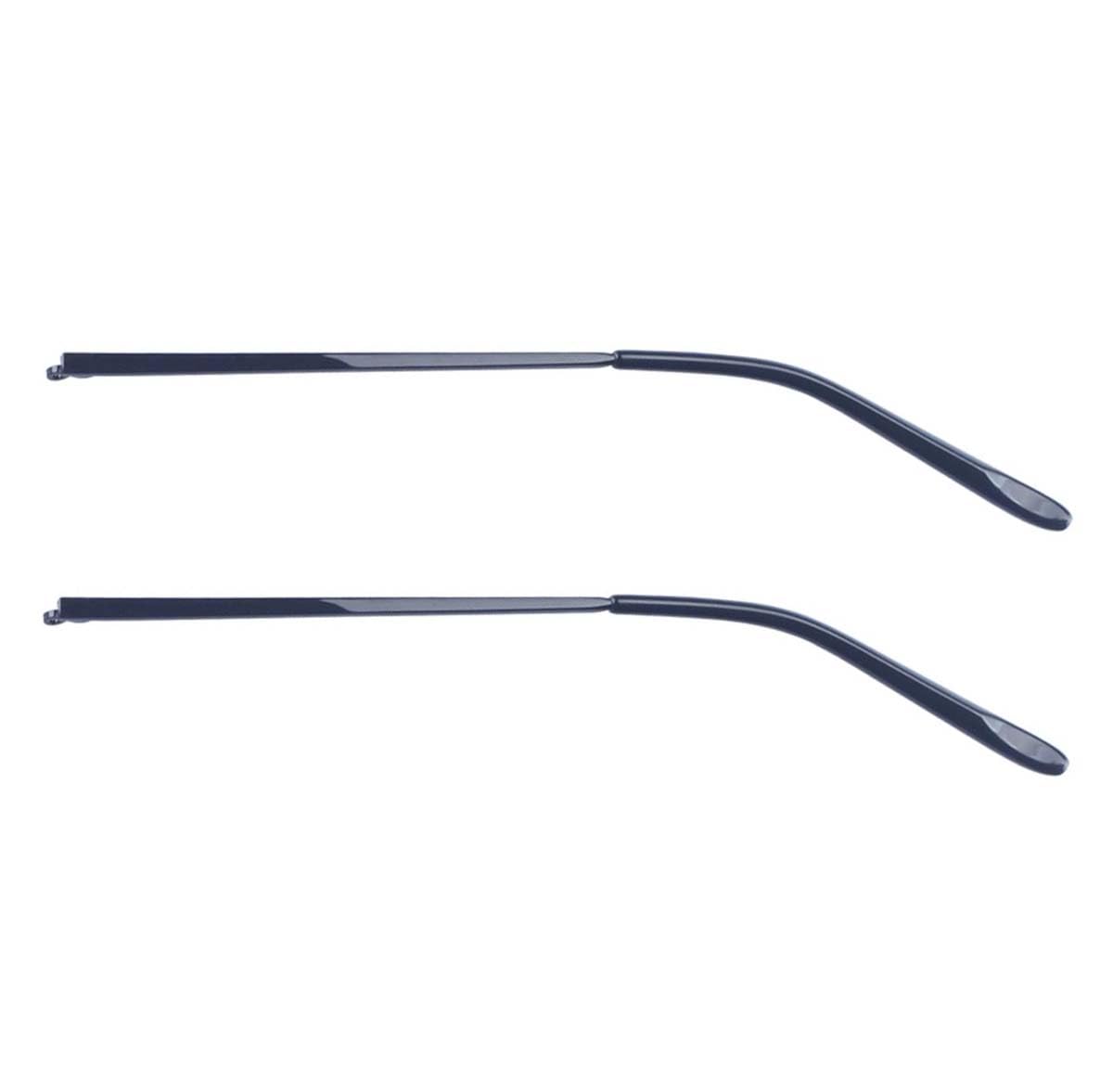 1 Pair Metal Frame Arms Glasses Replacement Universal Sunglasses Arm Legs Temple, Black