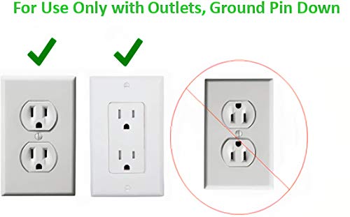 Sleek Socket Ultra-Thin Child Proofing Electrical Outlet Cover With 3 Outlet Power Strip And Protective Cord Cover Kit, 8-Foot, Universal Size #TOP7