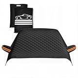 CGREAGH Cubierta del Parabrisas, para Alfa Romeo Sportiva 147 156 159 Funda para Parabrisas de Coche con protección UV Grosor Multicapa, fácil de Guardar