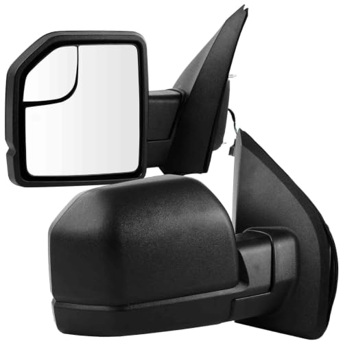 OCPTY Tow Mirrors Power Left Driver Right Passenger Side Pair Of