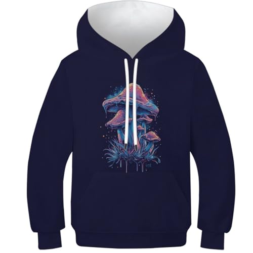 Pull avec poche motif voyage dans l'espace pour les saisons fraîches
