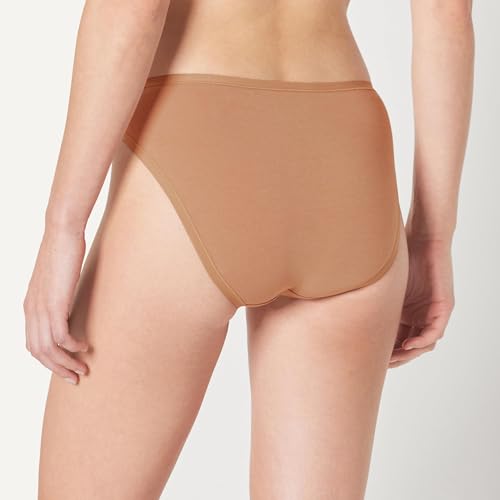 Image of Amazon Essentials Women's Cotton Stretch High-Cut Bikini Panty