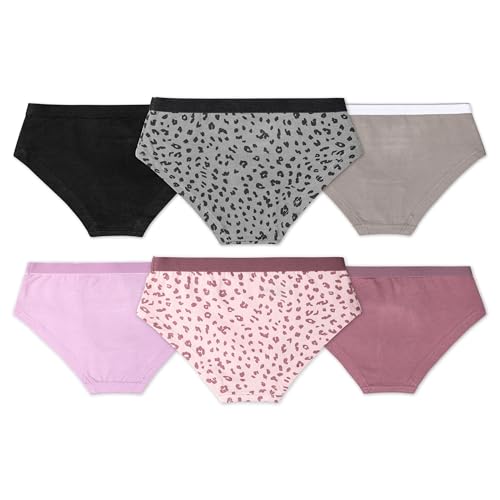 Image of ARIEL Girls Cotton Multicolor Panties (Pack of 6)