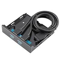 Hub USB 3.0 Interno A 4 Porte – Connettore 20 Pin Per Scheda Madre, Alloggiamento Da 3,5 Pollici