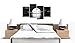 Wallfillers Cuadros en Lienzo Grande Blanco y Negro Imágenes XL 130cm Ancho...