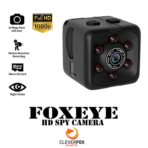 Mini Spy Camera by CFU - Wireless 1080P Hidden Camera - Portable Small