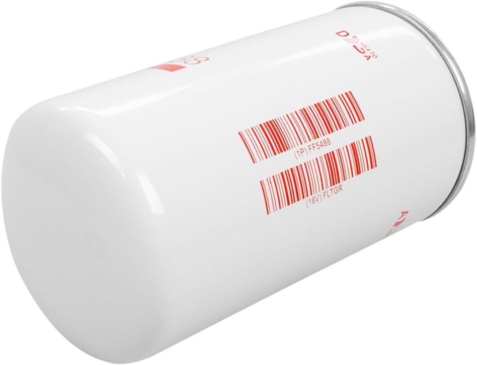 6PCS FF5488 Fuel Filter Compatible with Cummins ISC ISM ISL ISLE Diesel Engines for Freightliner, Peterbilt, Kenworth Replaces FF5580 3959612 P550774 3973232 BF7815 BF7917 33697