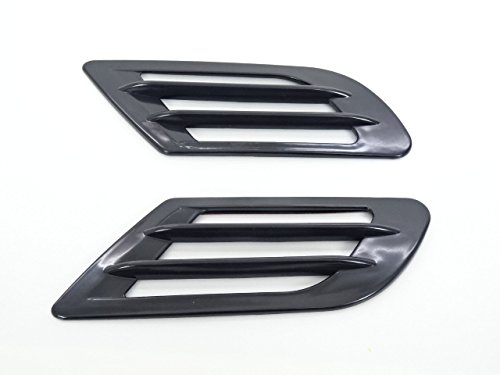 エアロ　フェンダー　ブラック/ダクト 汎用CBR400F Amazon | エアフローダクト 黒 ブラック BK ダミーダクト フェンダー