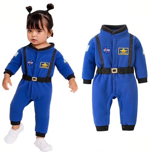 Disfraz de astronauta para bebés 6-12 meses