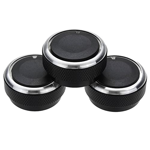 KACEPAR A/C Air Conditioning Control Switch Knob Button, HVAC Control Knob, Heater Control Switch Knob, Heat Climate Control Buttons, Heater Temperature HVAC Fan Control Knob