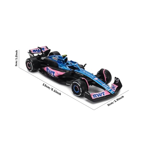 Modelo de coche HTLNUZD 1:43 A523#10 2023 F1 Team miniatura 5
