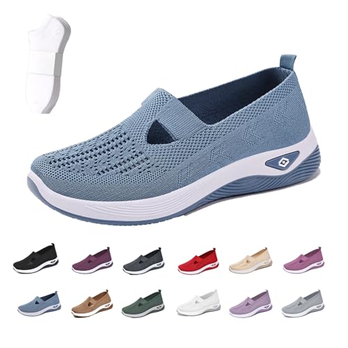 The Inspire Uplift Shoes for Women, Woven Orthopedic Breathable Soft Sole, Selleren Orthopedic Shoes, Comfortable Breathable