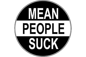 Mean People Suck - Sticker - 2 5/8" Round