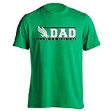 Sport Your Gear North Texas Mean Green Proud Parent Dad T-Shirt (Kelly Heather, L)