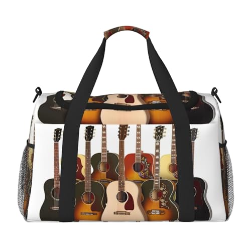 Sacs de voyage avec motif guitare pour vos escapades de week-end