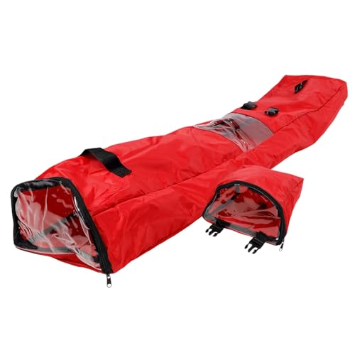 Cabilock Portable Bag Xmas Storage Wrapping Paper Bag Safe Oxford Fabric Christmas Wrap Organizer