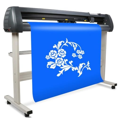 Taglierina semiautomatica del vinile con display LCD, ad alta velocità 10-800Mm/S, larghezza di taglio 1230mm per progettazione fai da te e taglio di precisione