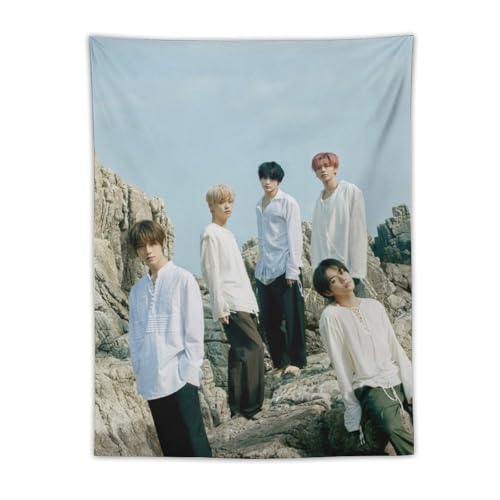 韓国の音楽グループ TXT の写真商品ポスター (8) タペストリー 部屋飾り キャンバスウォールアート 印刷 ポスター 壁飾り 壁の絵 壁掛け ホームアートワーク30"x40"のサムネイル