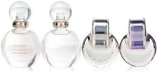 4 Pc Mini Gift Set for Women (2 Pc Rose Goldea Blossom Delight Edp & Edt 5 ml+2 Pc Omnia Crystalline & Amethyste Edt Spray 5 ml)