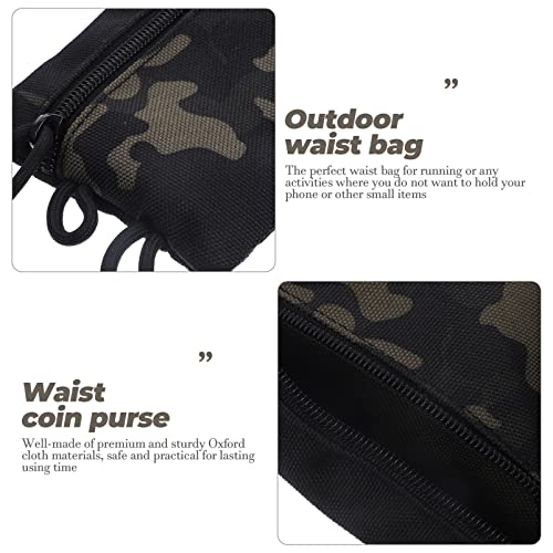 INOOMP Bolsa De Cintura Externa Multiuso Para Gadgets Bolsa Para Cartão De Bolsa Para Troco