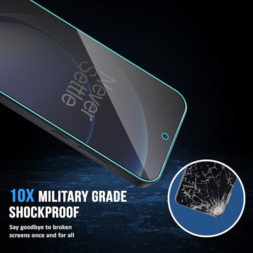 Image of ArmourPro Privacy Tempered Glass for OnePlus 15, Anti Spy Anti Peeping Screen Protector, Edge-to-Edge Full Coverage, 9H Hardness with Cable Protector | Black