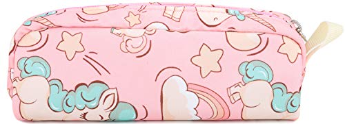 Meisohua Trousse à Crayons Double pour Sac de Rangement pour Stylo pour Enfants Pochette (Rose)