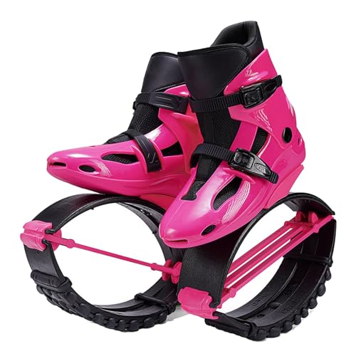 Jumps Botas Zapatos de Rebote de niña para Entrenamiento, 30-32 33-35 36-38 EU Zapatos de Luna para Correr Saltar Deportes Fitness(M 33-35EU)