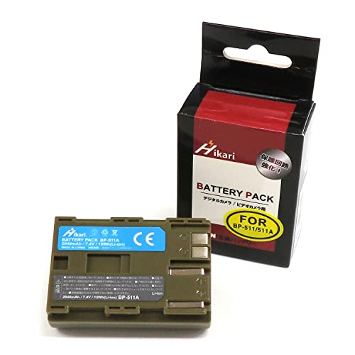 純正品　新品　Canon BP-511A Amazon | str 純正品BP-511Aよりも46%増の2040mAh大容量 高性能