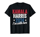 Kamala Harris 2024 Support I'm with her Kamala Harris 2024 T-Shirt