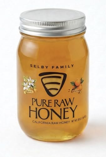 Miel Cruda de Azahar California Selby Family 16oz Pack 3