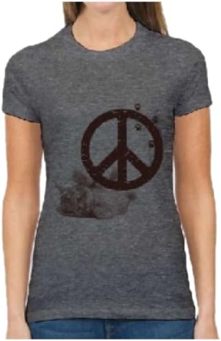 Kritter Kommunity 25-Piece Peace Kitten Pet's T-Shirt Set, Small, Grey