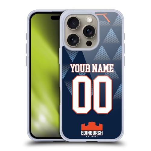 Coque gel iPhone 16 Pro Edinburgh Rugby contre les chutes et rayures