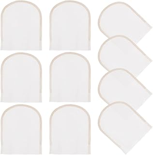 FREEBLOSS 10Pcs 4 * 4 Transparent Lace for Wigs Making Lace Net Wig Accessories Closure Base Wig Kit Laces Front Wigs for Beginners