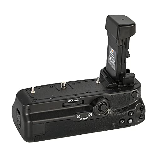 DSTE Battery Grip for Canon EOS R5, R5C, R6, R6M2, BG-R10, Used to Replace Canon LP-E6N Rechargeable Lithium-ion Battery