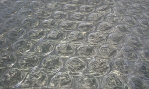 Gewächshausfolie Noppenfolie Isolierfolie 2,0 x 6 m UV-stabilisiert, mit 30 mm Noppen