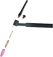 MELTSTAR WP17 SR17 TIG Hegesztőpisztoly 4m 150A Léghűtéses M16x1.5 Csatlakozással 2 Pólusú Vezérlőkábellel 4