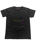 All Sizes Pink Floyd T Shirt Dark Side of The Moon offiziell Herren Schwarz Vintage Finish
