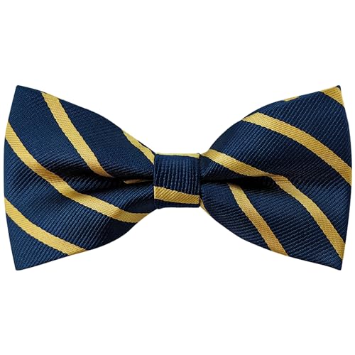 Image of Bow Tie for Men & Boys, Pre-Tied Bowtie Adjustable 9-18in, for Formal Tuxedo, Prom Party, Wedding