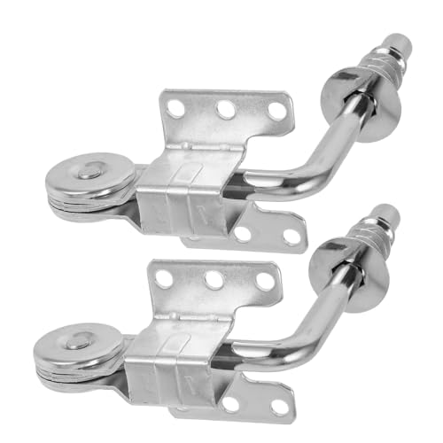 Artibetter Charnières D'appui-tête De Canapé Réglables à 6 Positions En Alliage De Fer 125 Mm, Accessoire De Meuble Robuste Pour Canapé Et Canapé-lit, Lot De 2