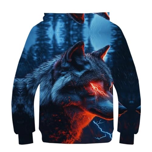 Pulls à capuche adolescents garçons chauds et résistants 8-10Y